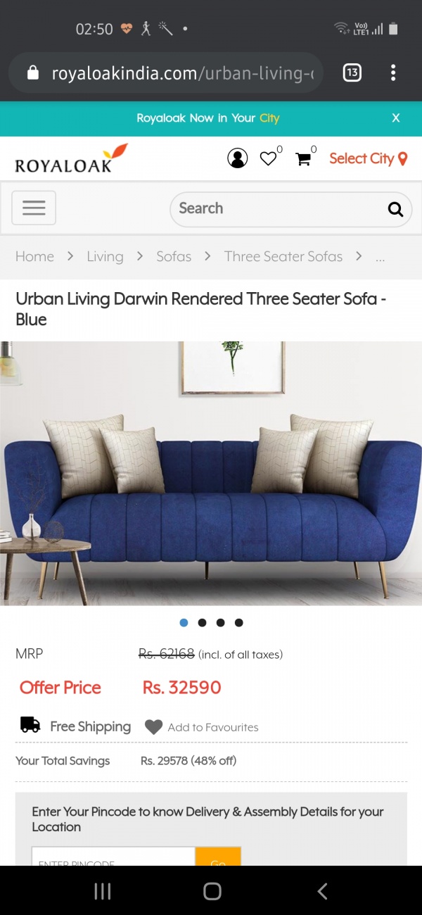 3 seater