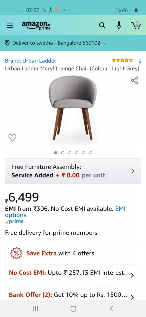 accent chait