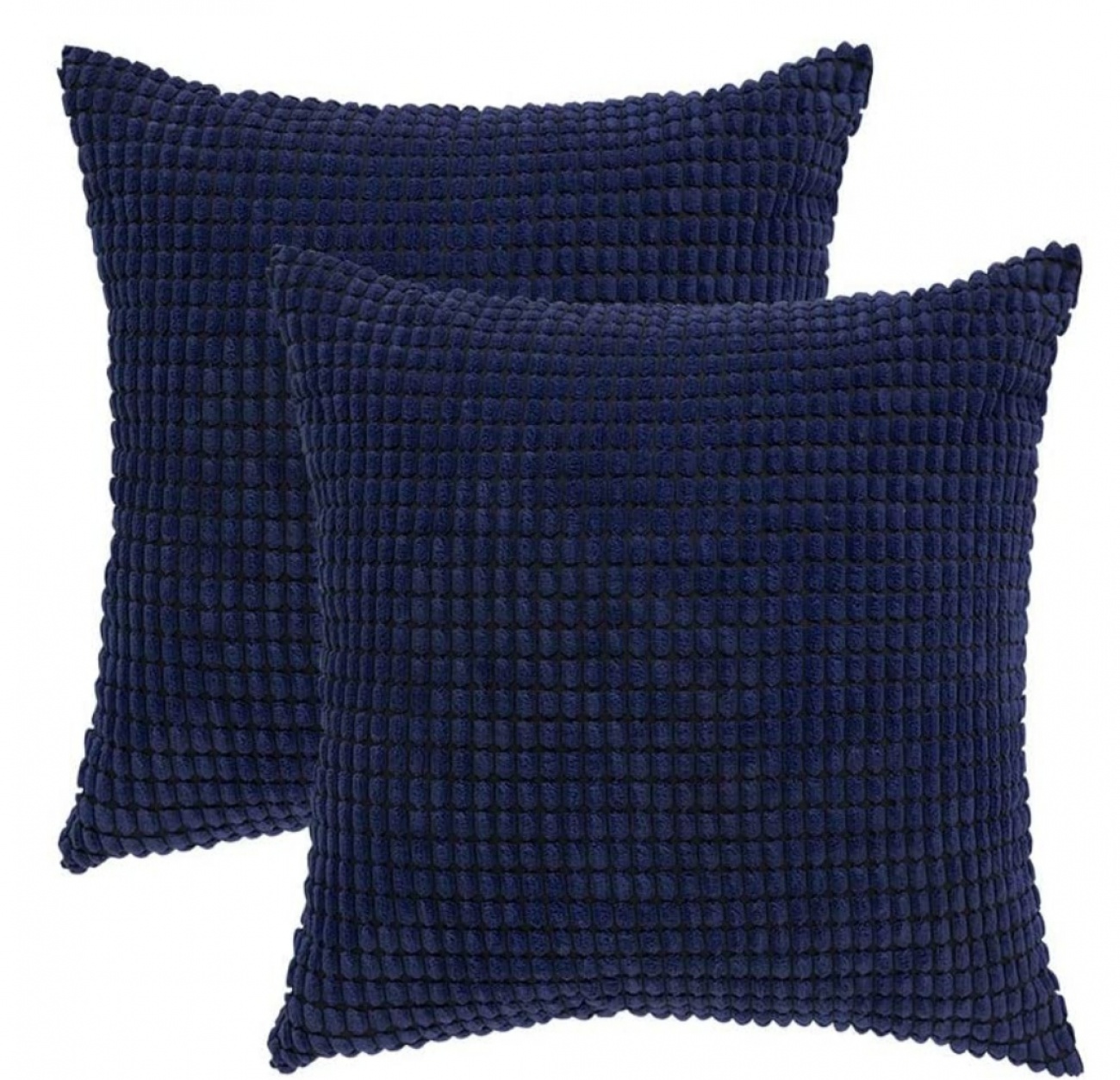 Background pillow, solid color navy blue
