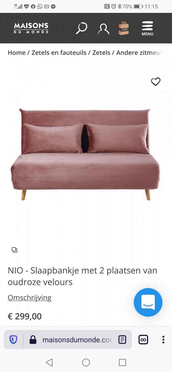 Bankje gamehoek
