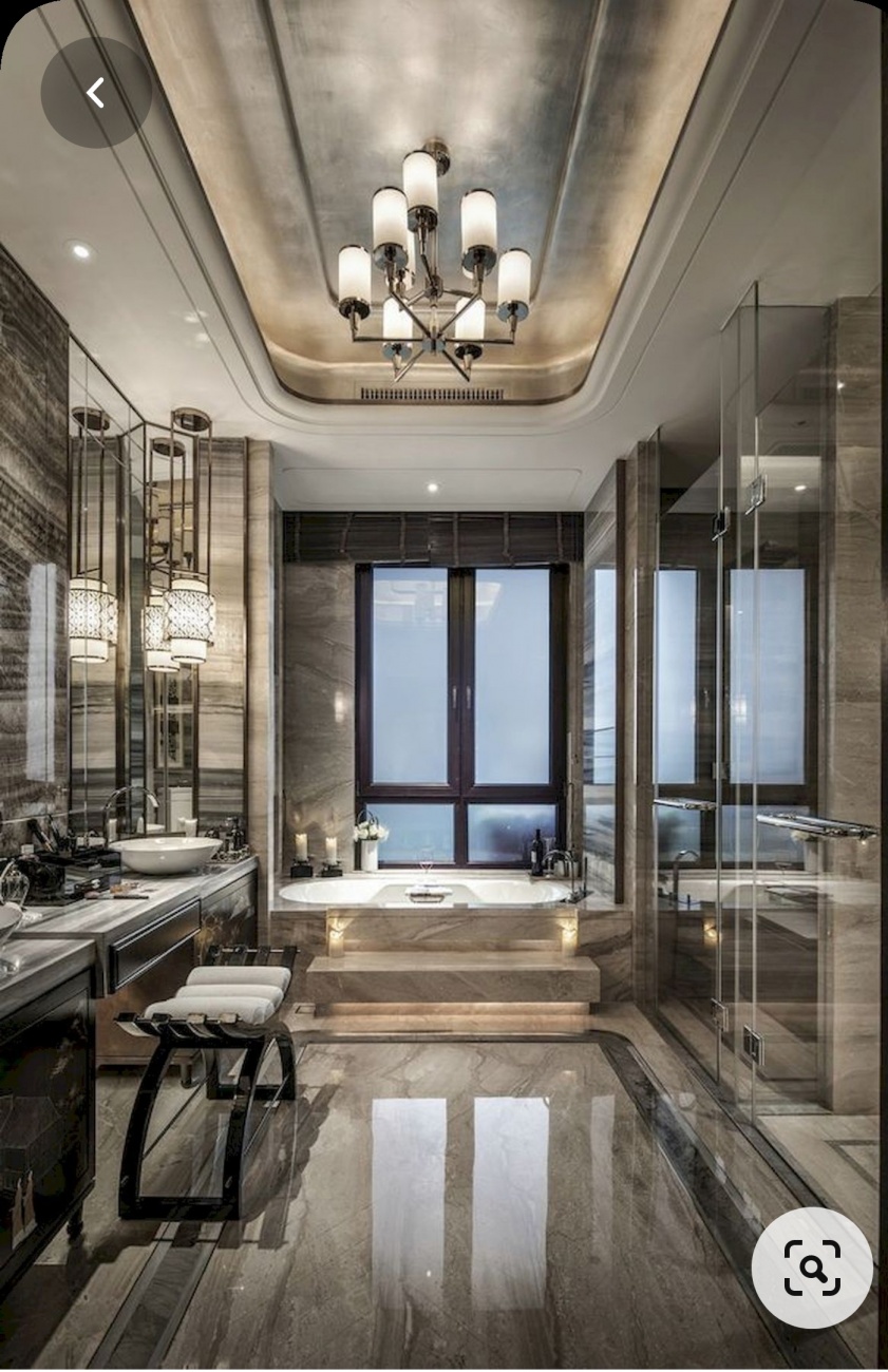 Bathroom ceiling
