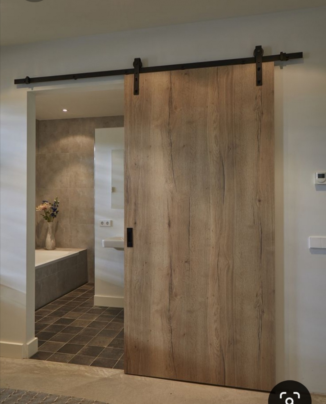 Bathroom door