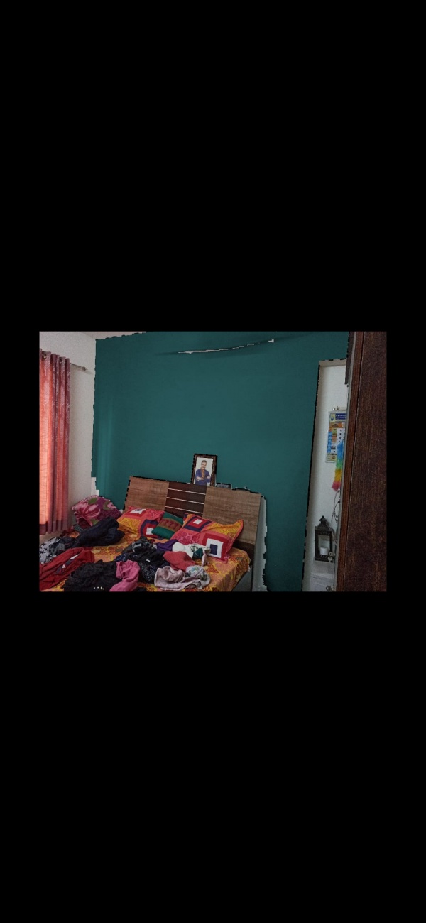 Bed back wall