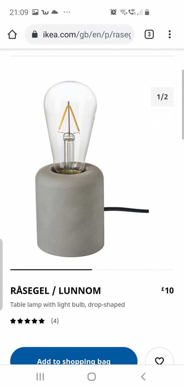 Bedside lamps