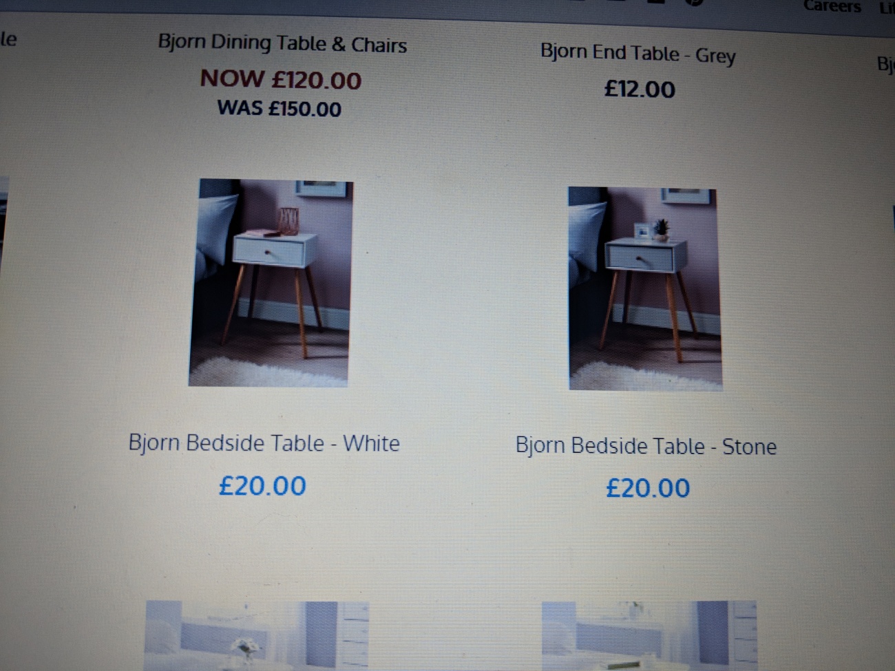 Bed side table