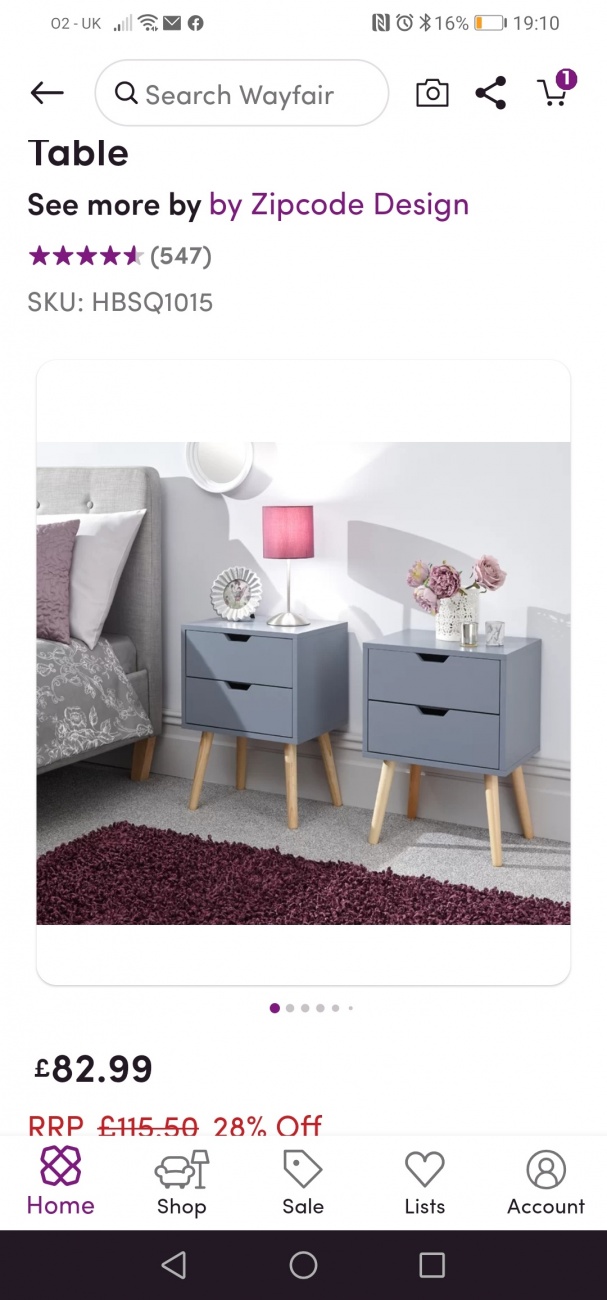 Bedside table 