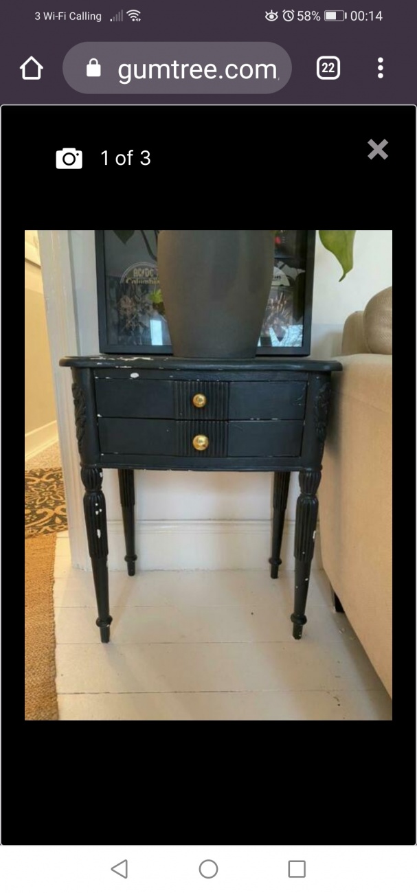 Bedside table tb upcycled