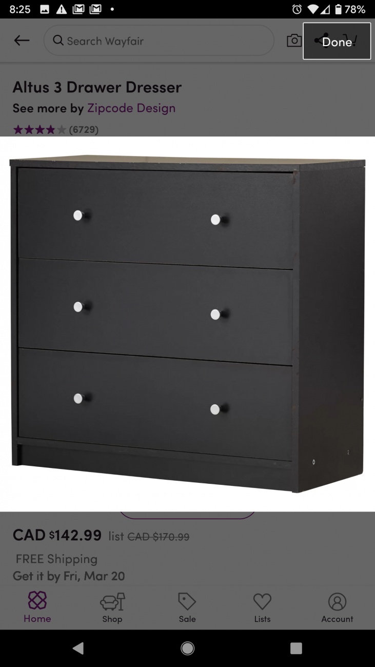 Boys dresser