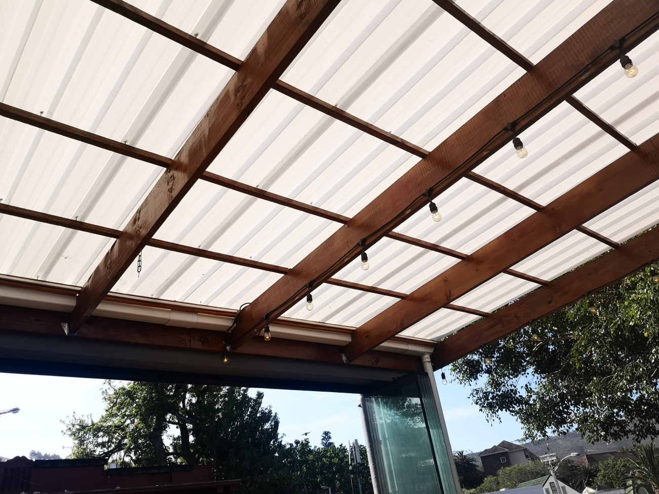 Braai area roofing