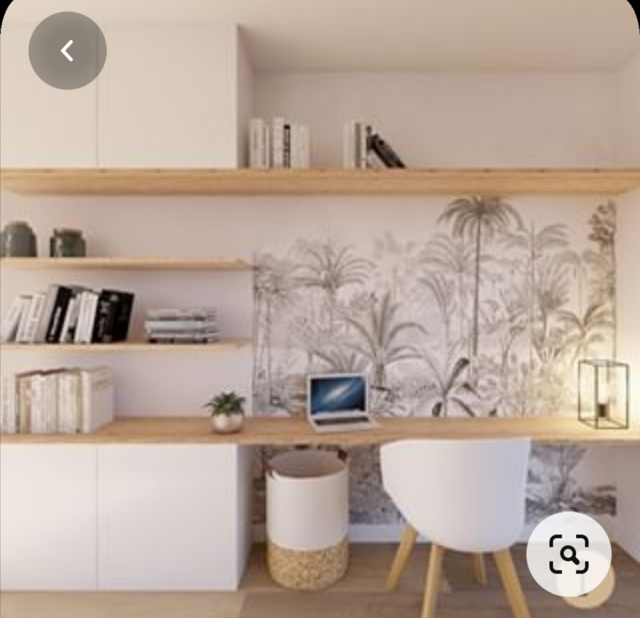 Bureau encastré 