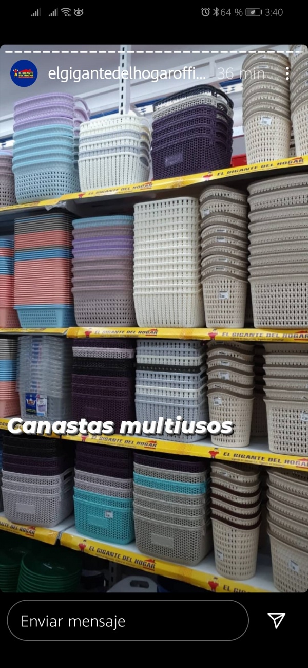 Canastos para organizar