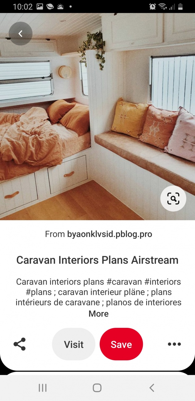 Caravan inside