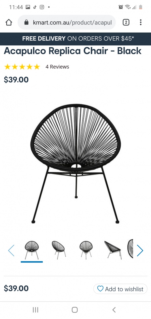 Chair option 2 