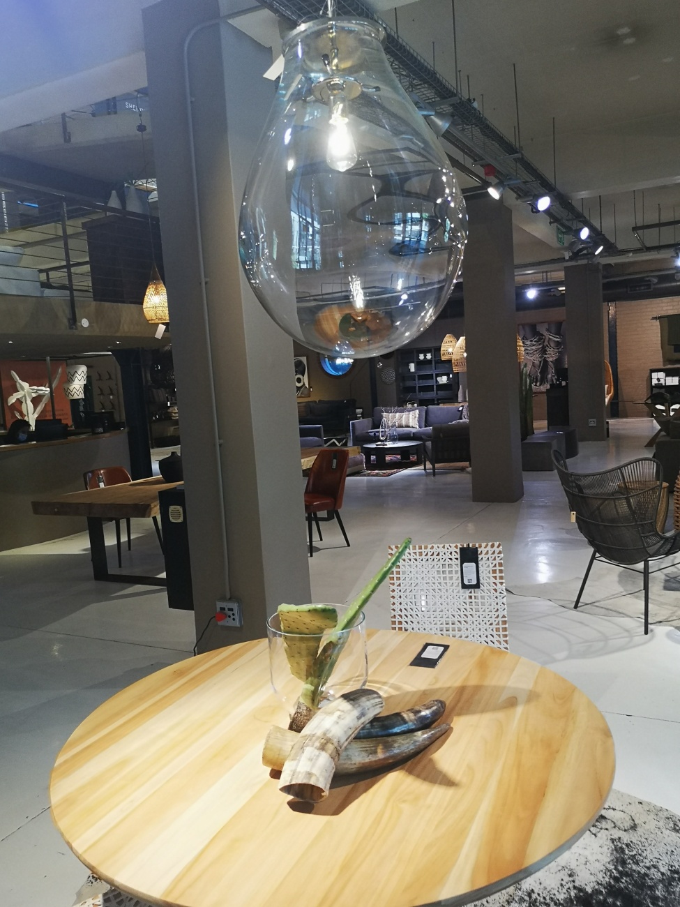 Clear Glass lamp
