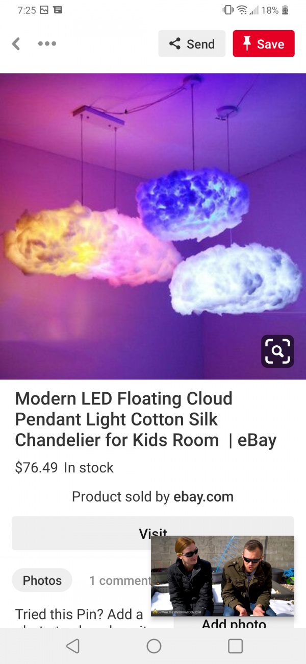 Cloud lighting