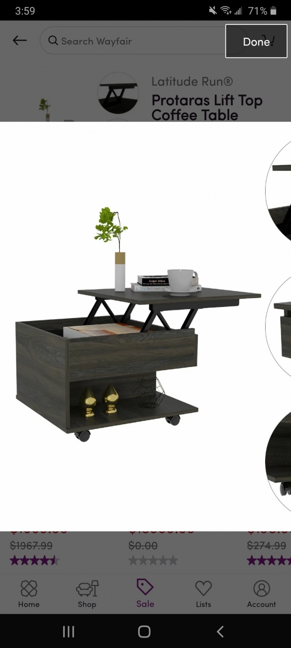 Coffee table