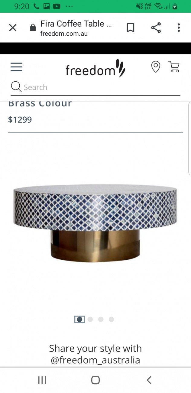 Coffee table