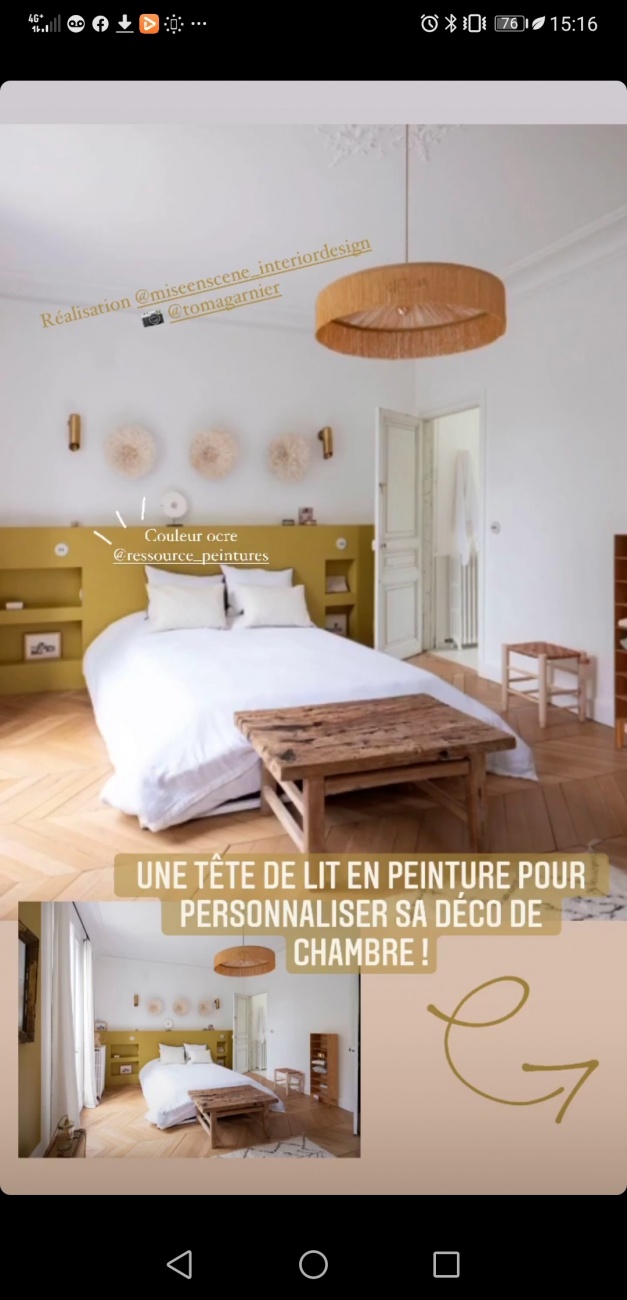 Coffrage tête de lit 