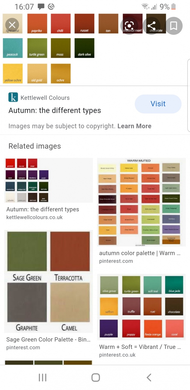 Colour chart 4