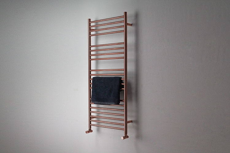 Copper Heated Towel Rack
