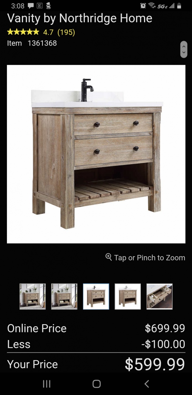 Cosco vanity