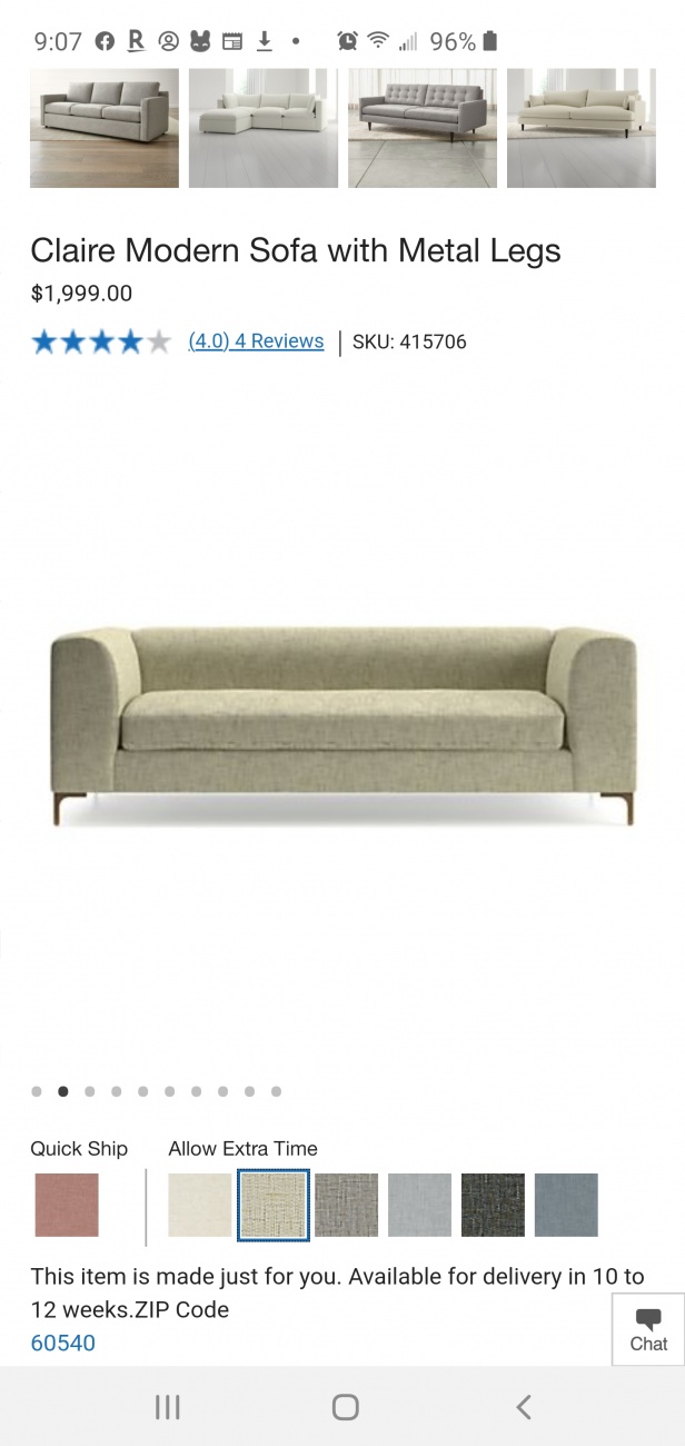 Crate and barrel 