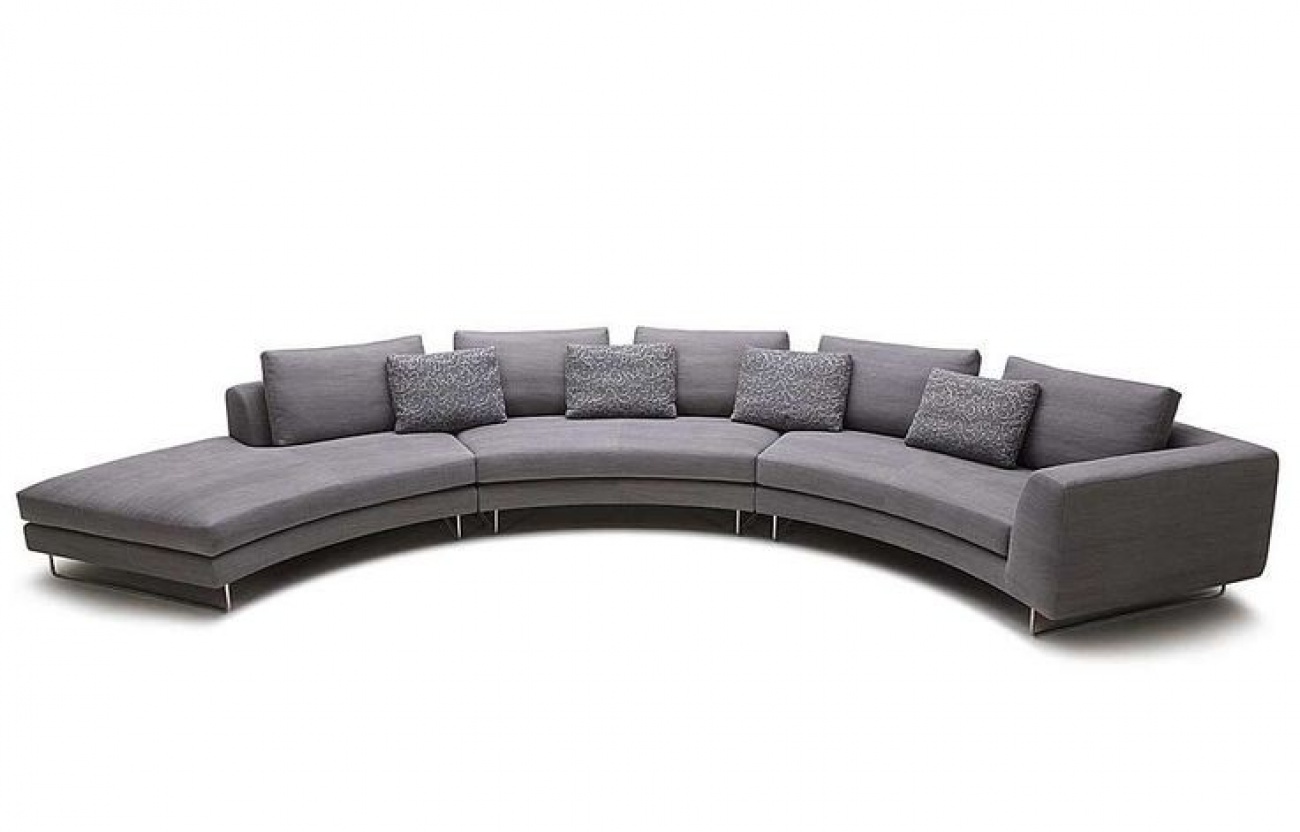Curved couch 