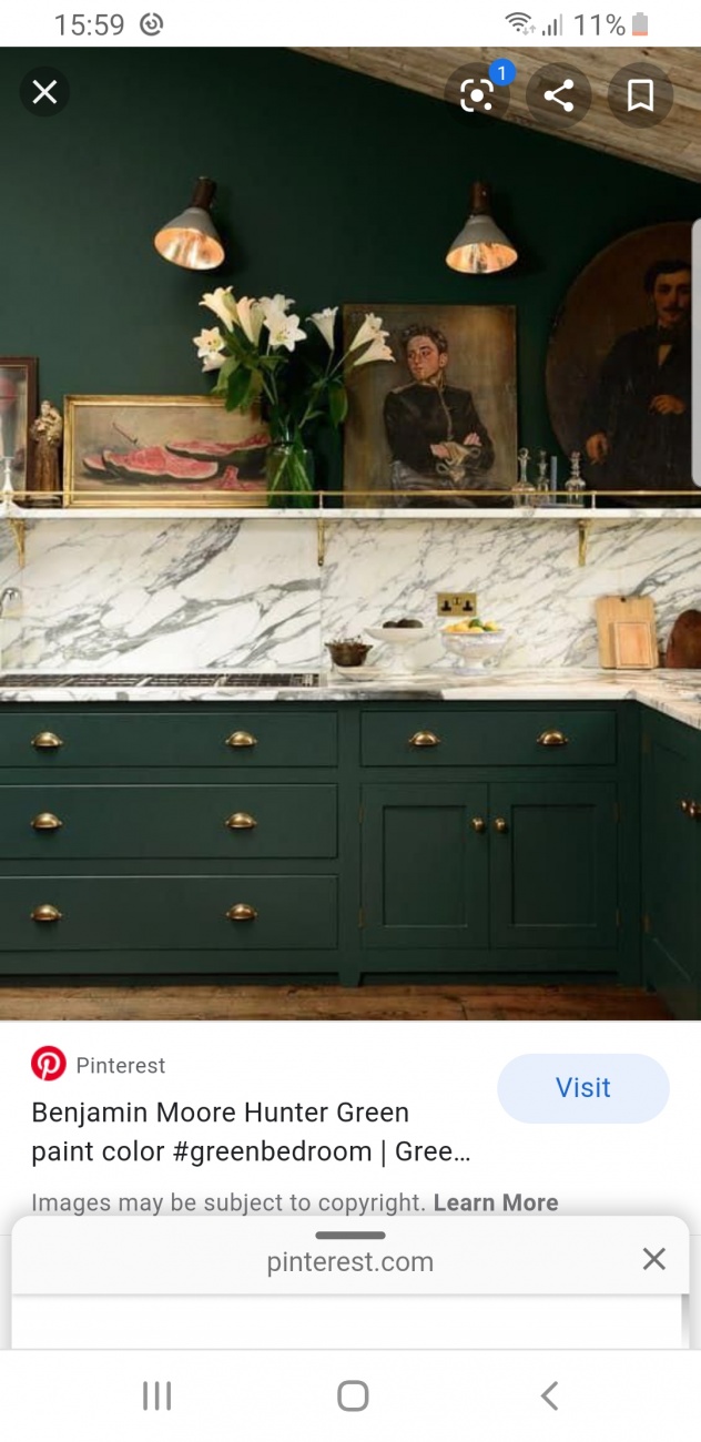 Dark Green wood