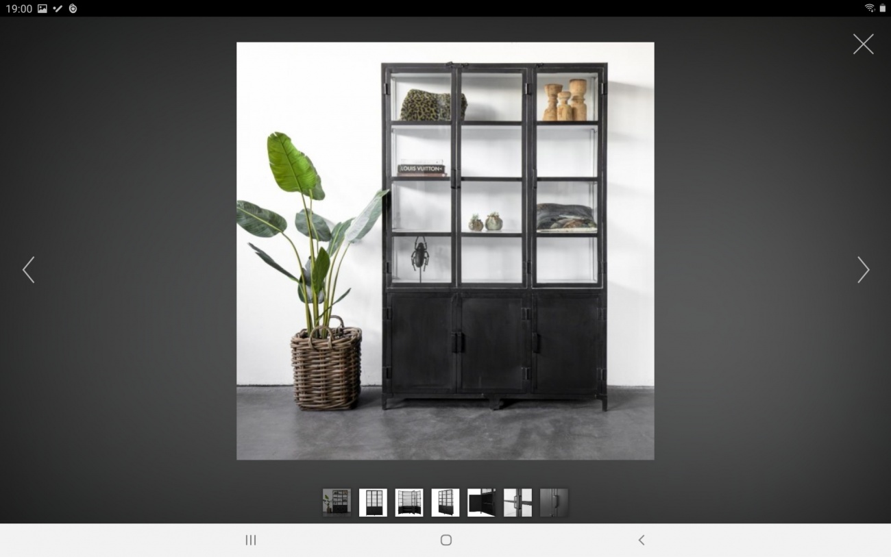 De servies kast
