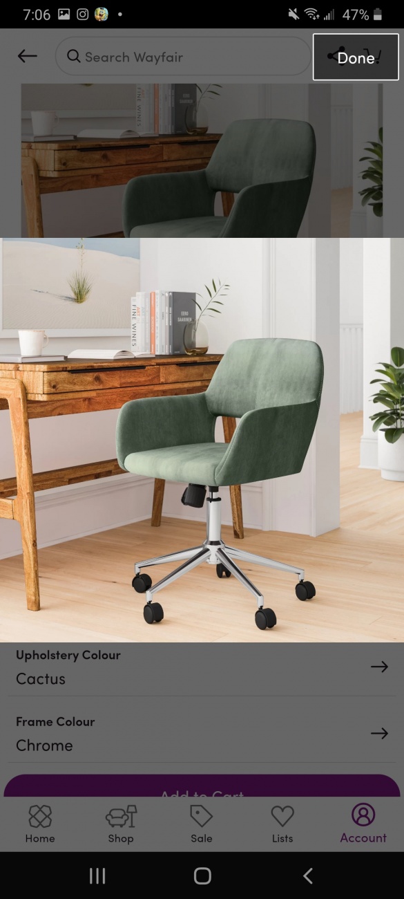 Desk chair