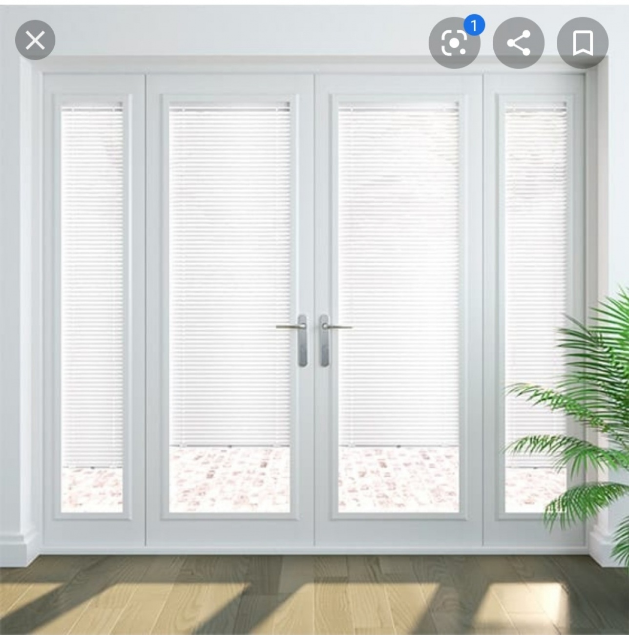 Dining room blinds 