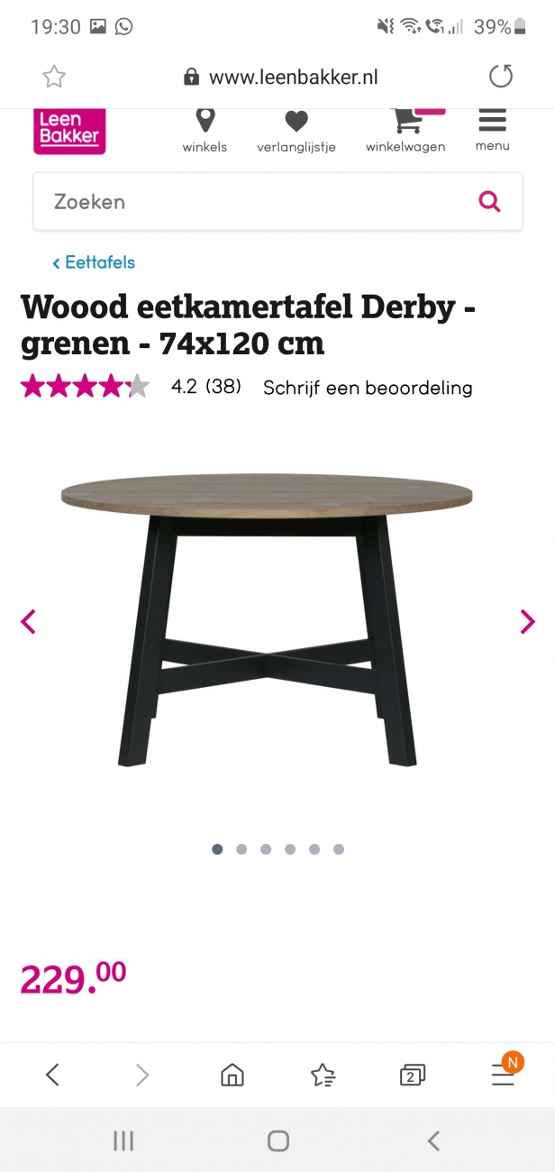 Dining table 