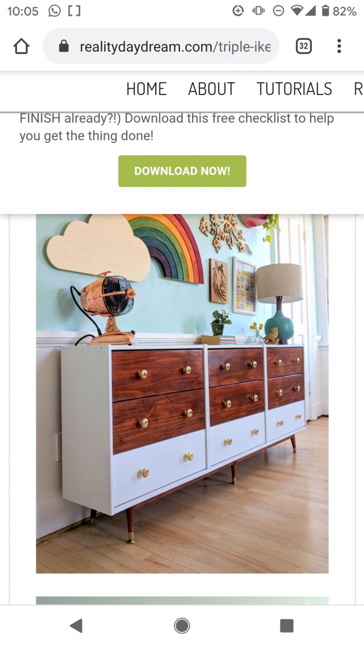 Dresser to be built