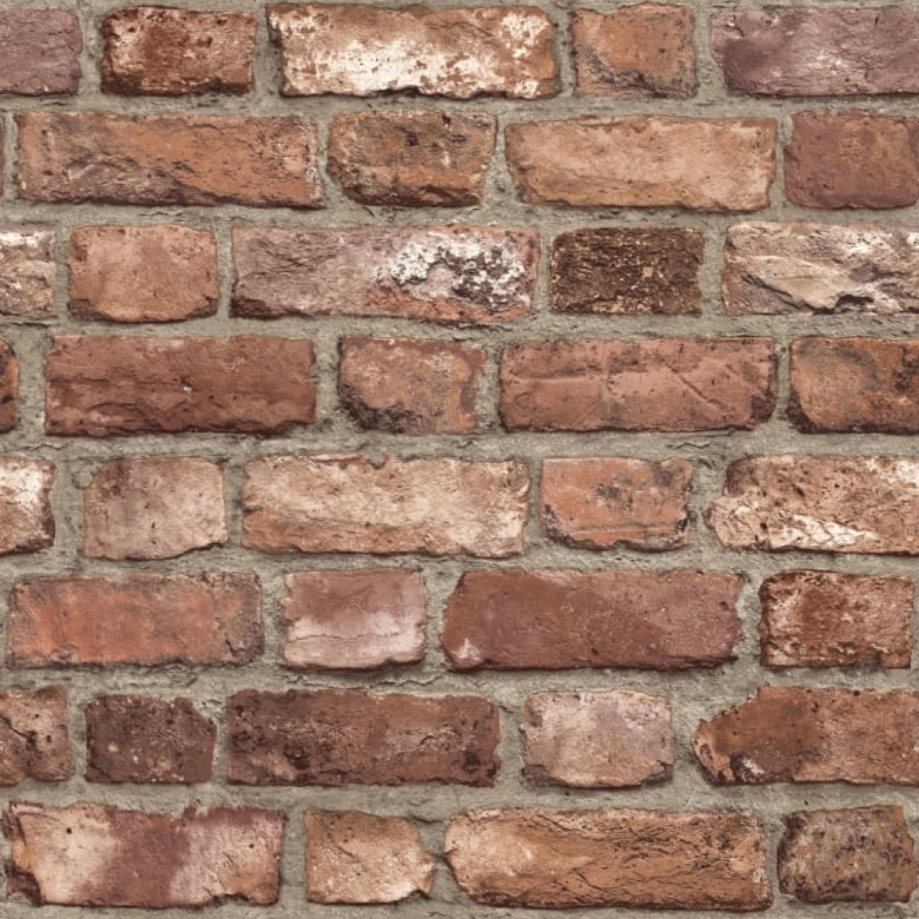 Exposed brick wall