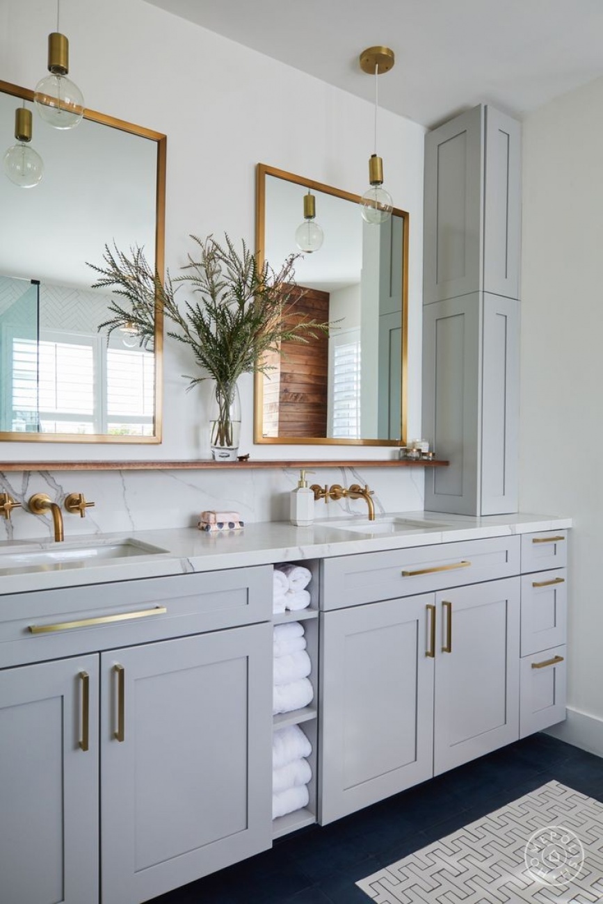 Farmhouse Double Vanity - Agreeable G...
