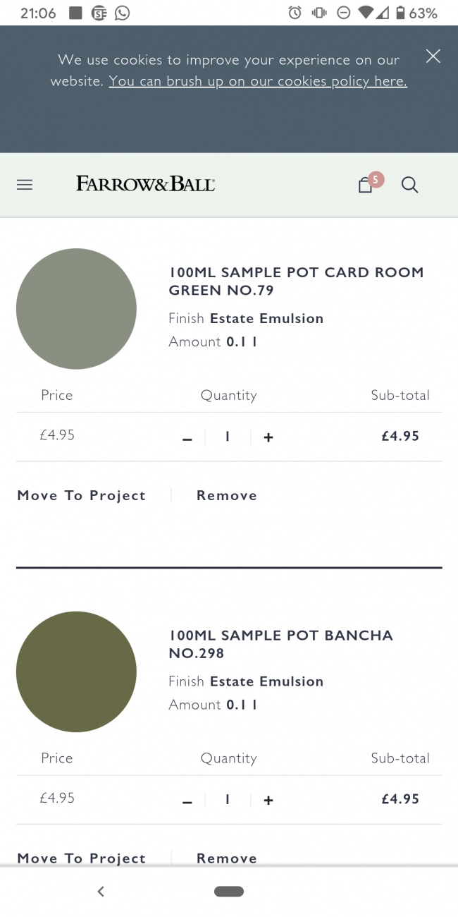F&b card room green