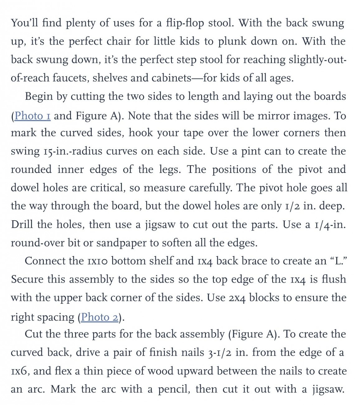FLIP-FLOP STEP STOOL