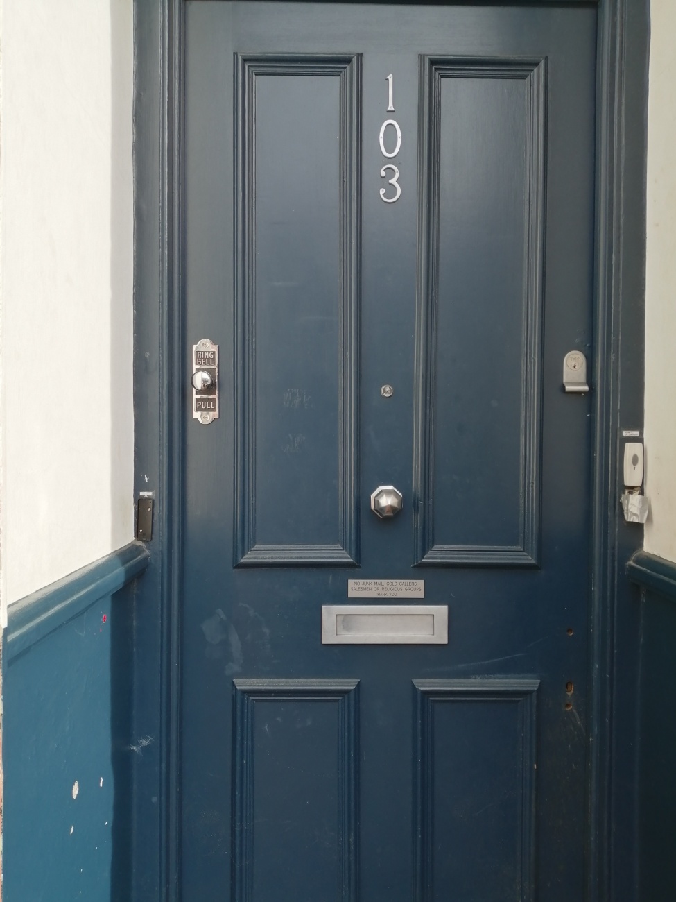 Front door 103 Hubert Grove 
