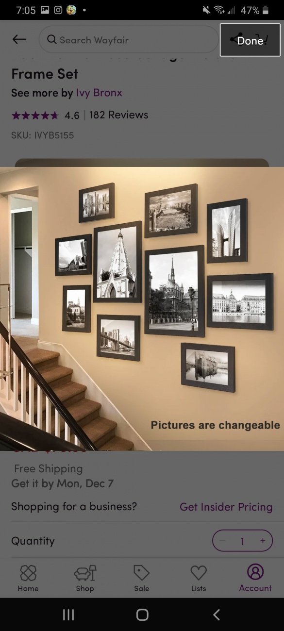 Gallery wall