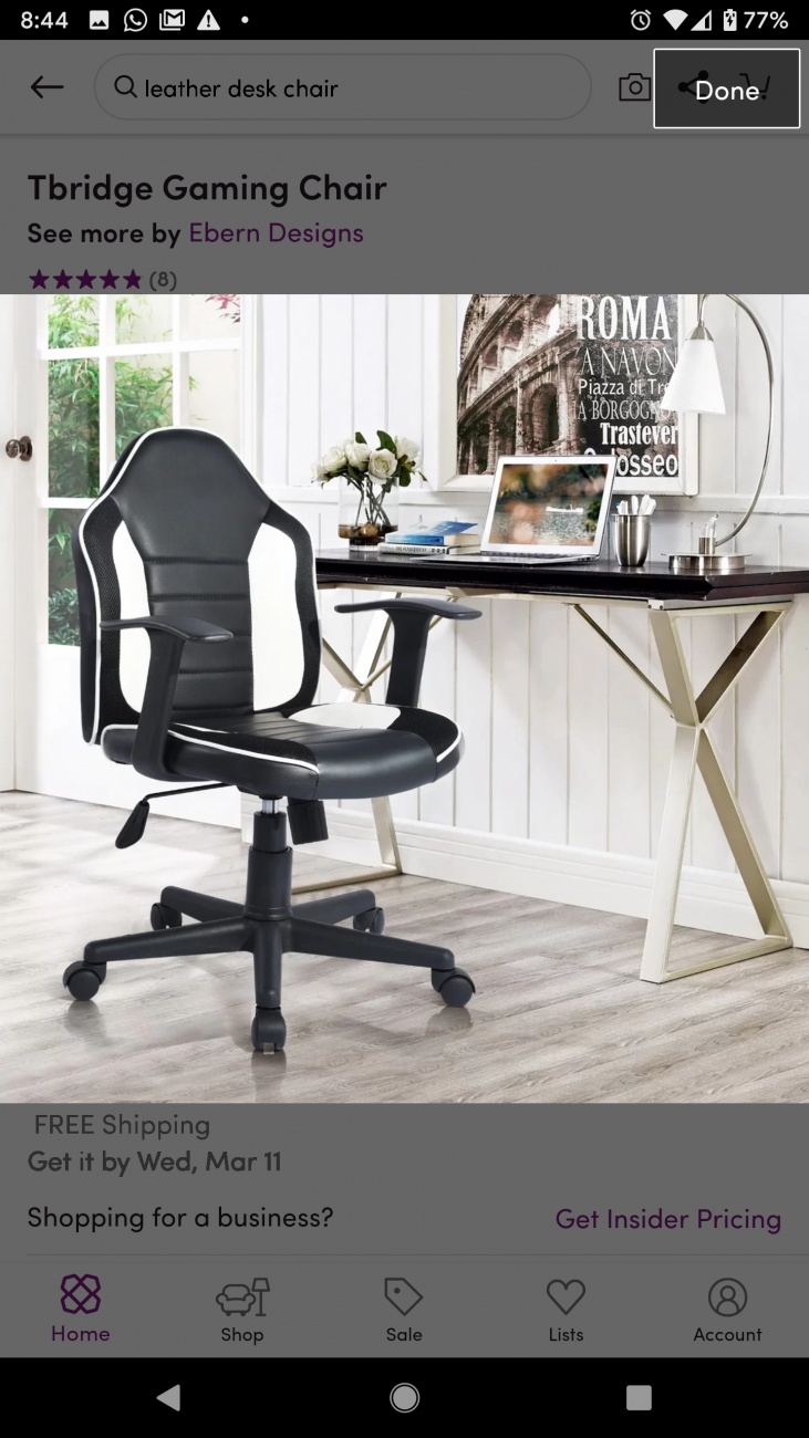 Gaming chair