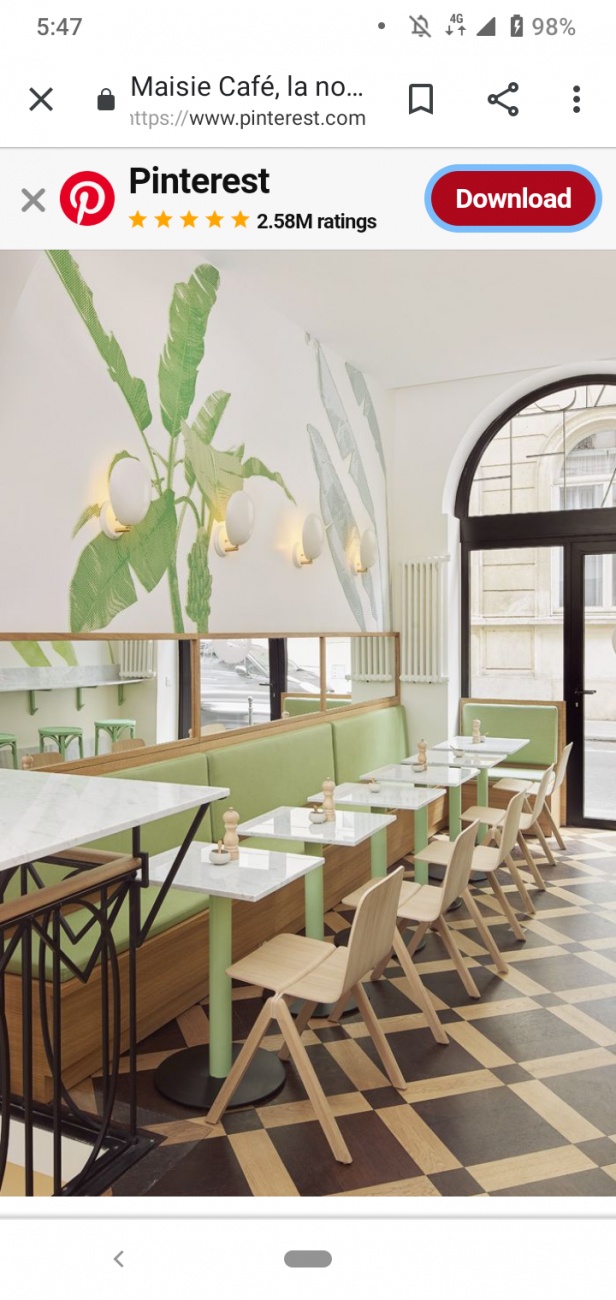 Hotel dining area design
