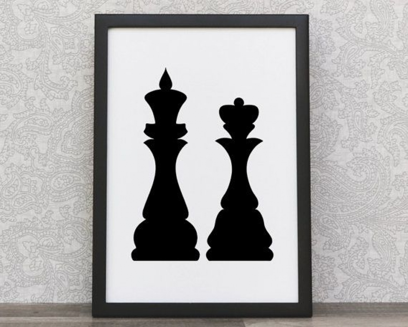 King and queen poster