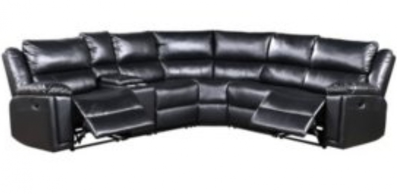 Kingston Sectional Black