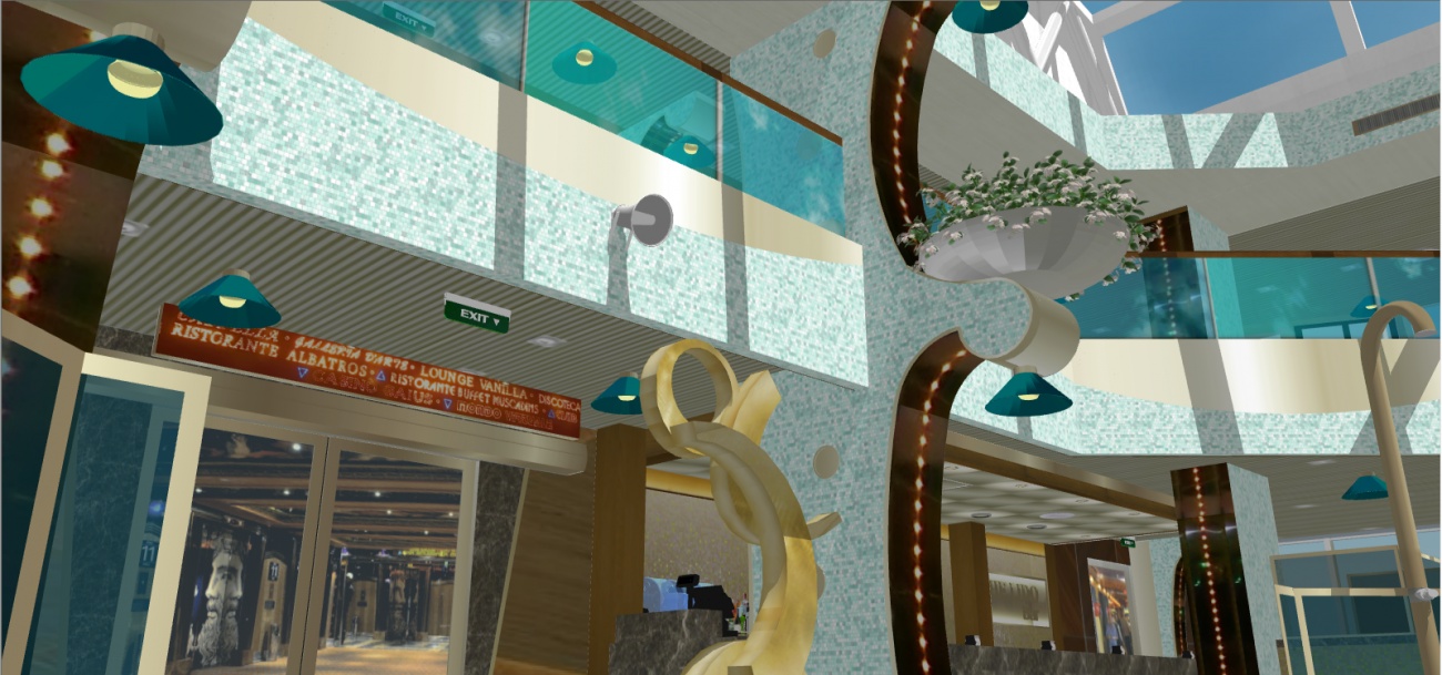 Lido Acapulco wall element