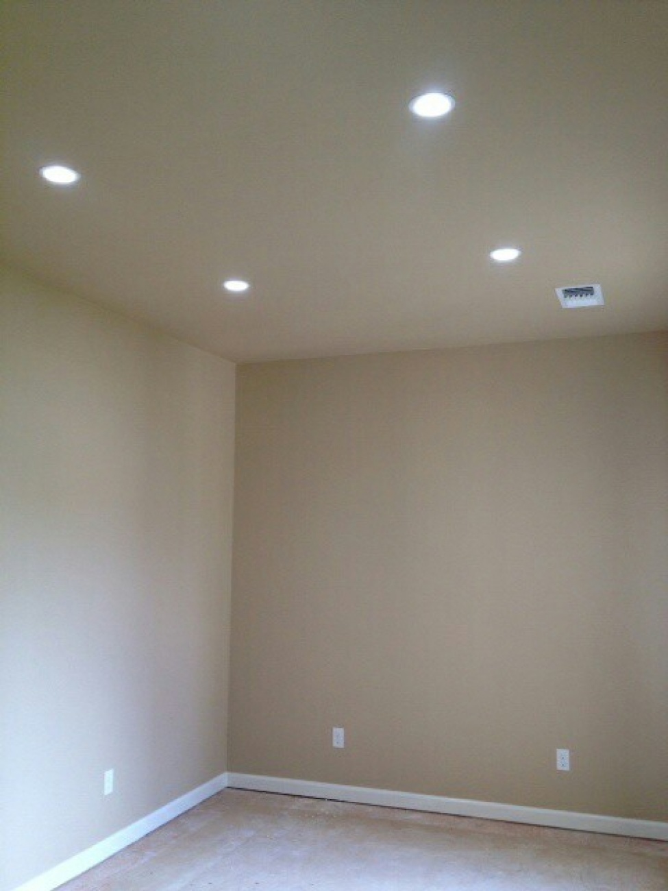 Lights testing room