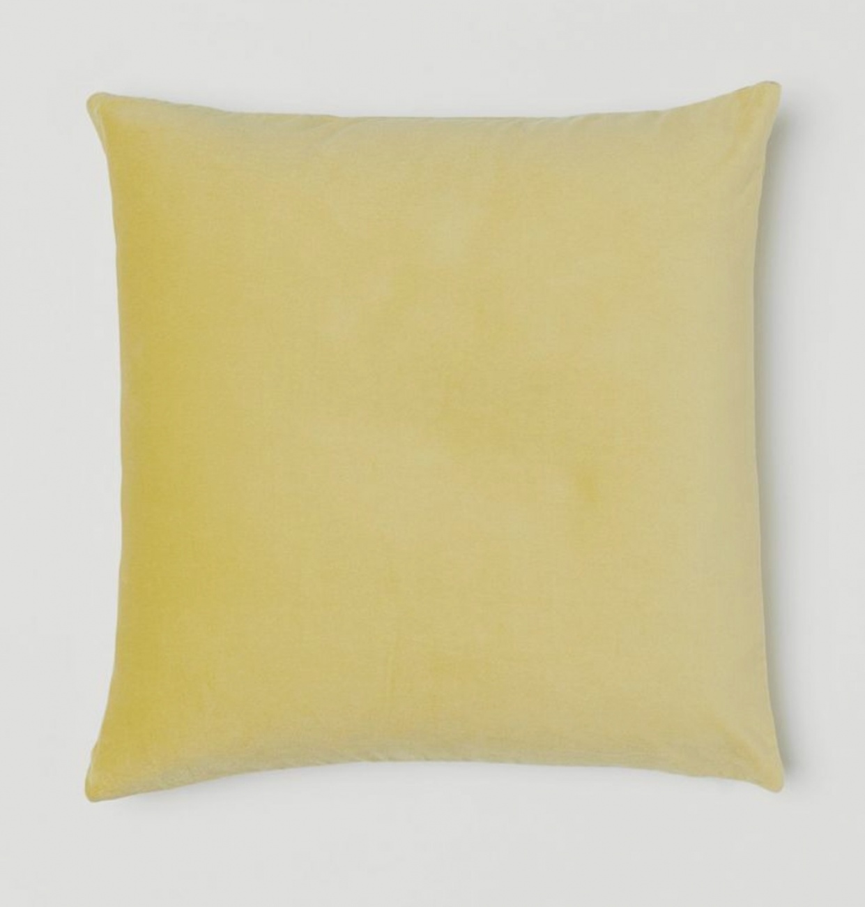 Light yellow pillow