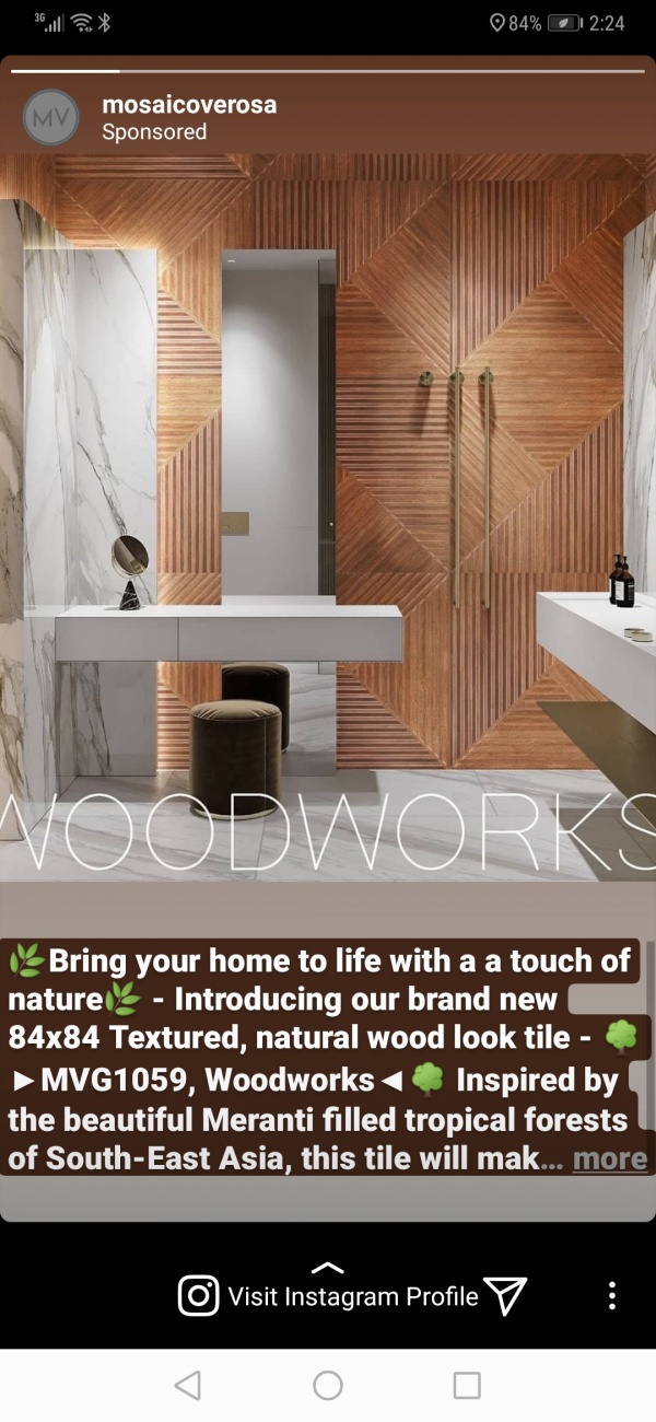 Living the wooden look