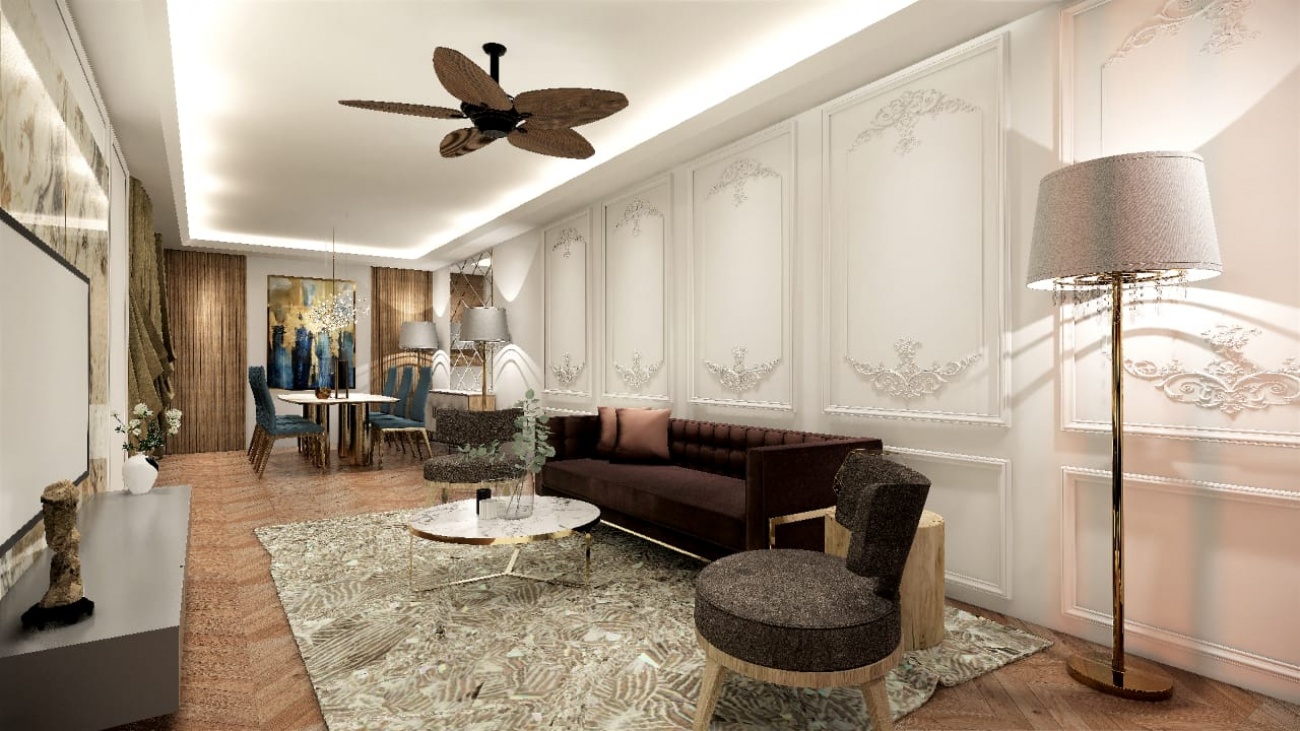 Lounge area interiors