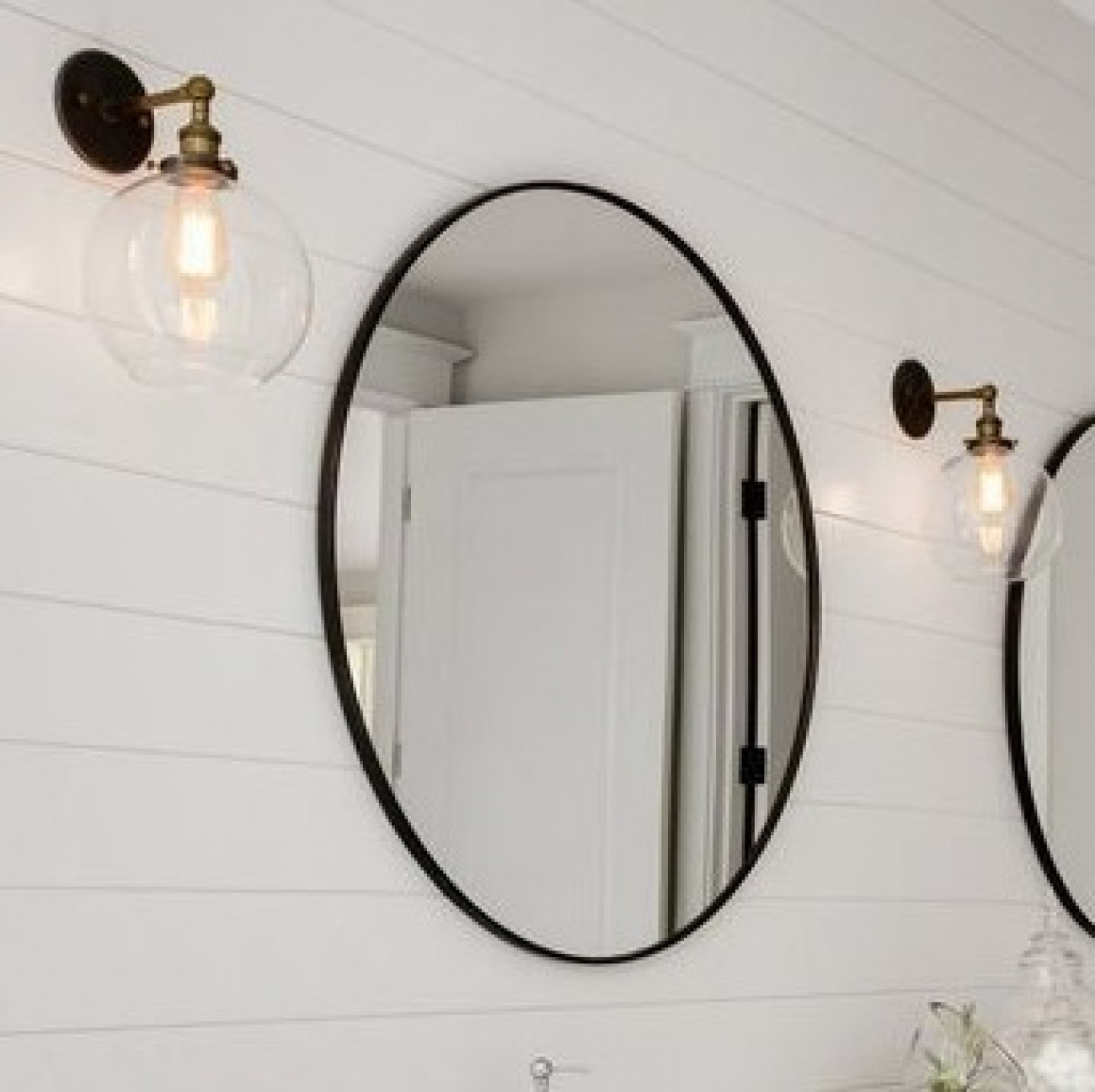 Mirror and lights