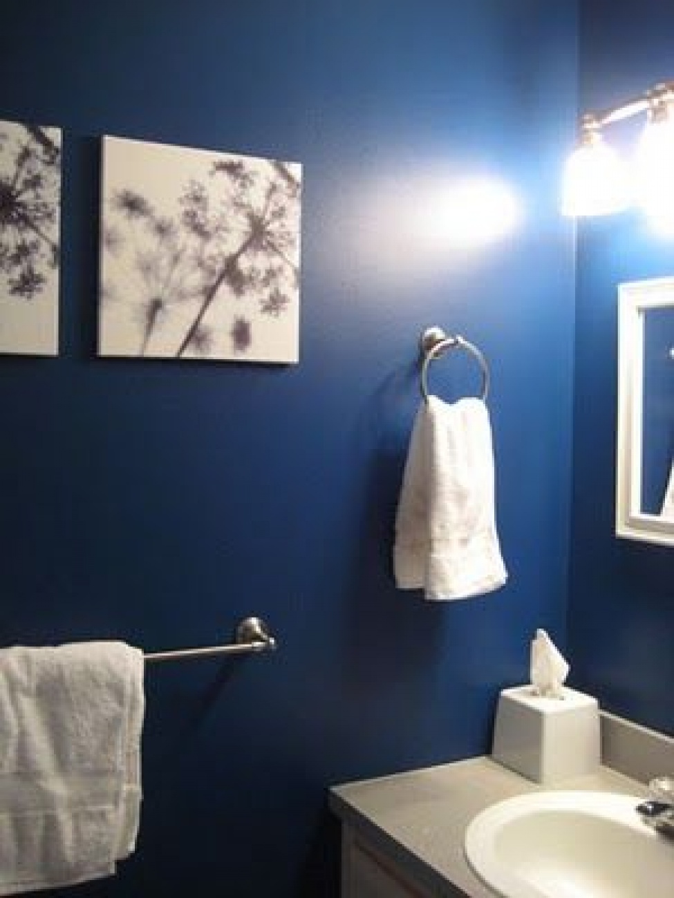 Navy Blue Wall Paint